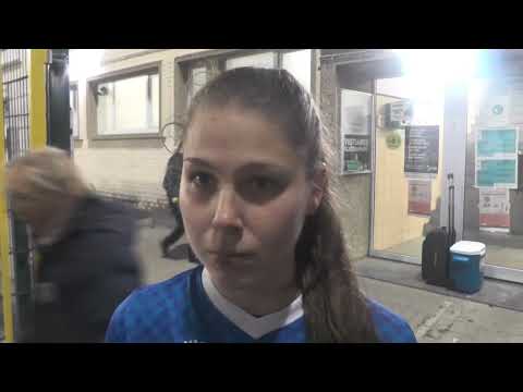 Sien Vandersanden na FWS Woluwe - KRC Genk Ladies op 10.11.2021