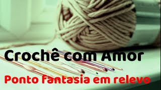 Ponto fantasia em relevo