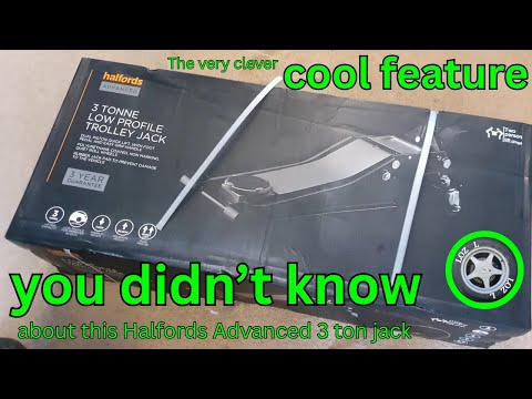 Halfords Advanced 3T Trolley Jack review comparison and a clever feature that wasn't well advertised