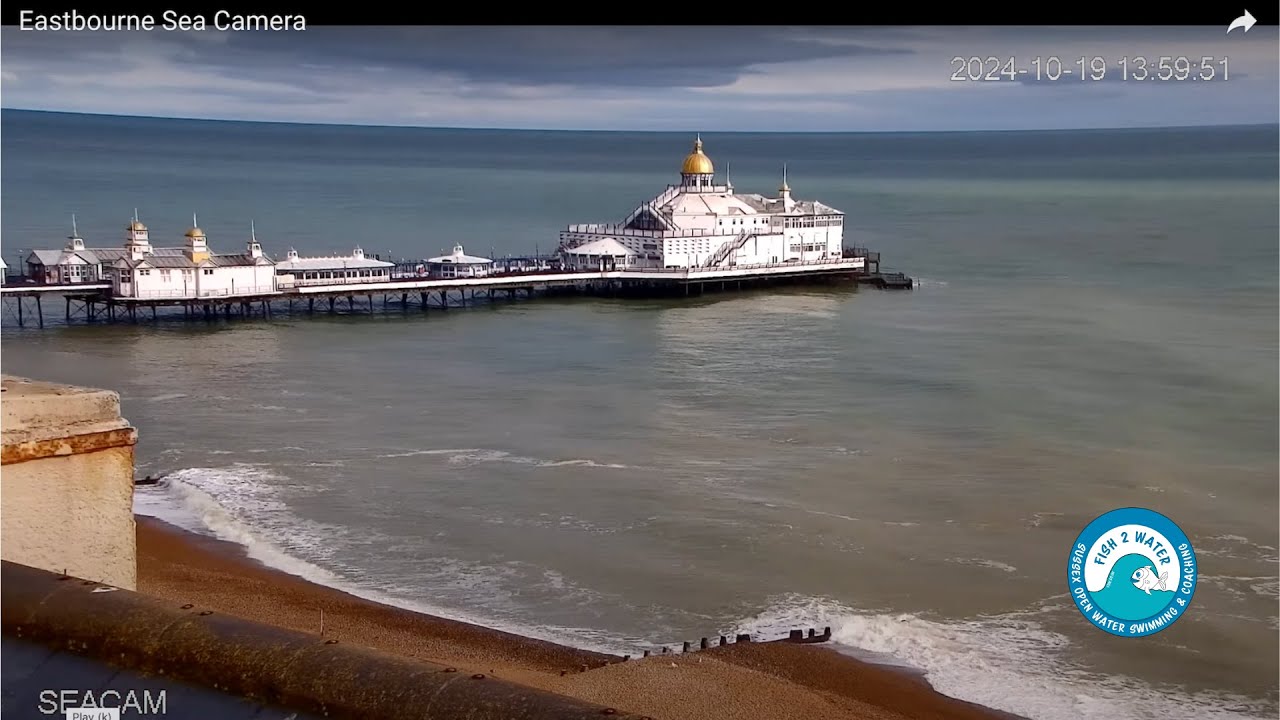 Live webcam view of Eastbourne Seafront Sea View