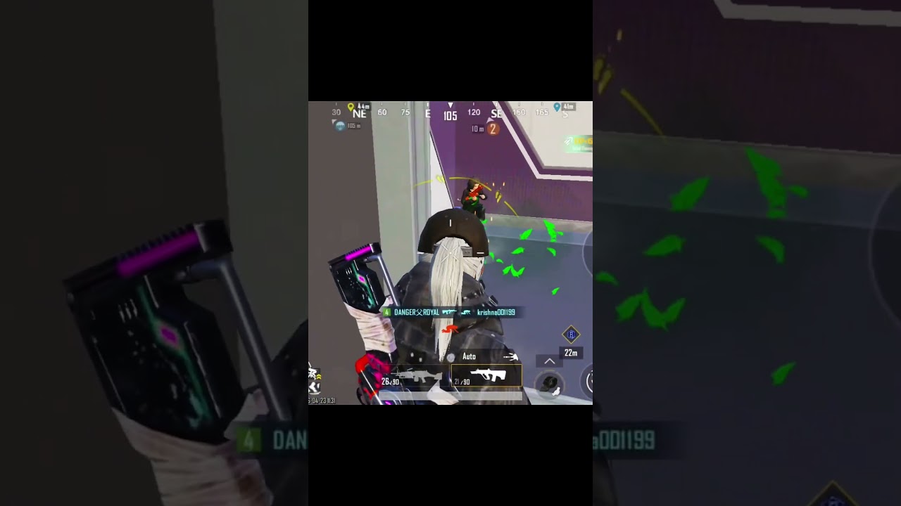 BGMI 1V4 CLUTCH MYbgmi #pubg #bgmishorts #short #shorts #shortsfeed