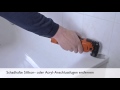 Fein Flexibler Spachtel, Aufnahme Starlock Video