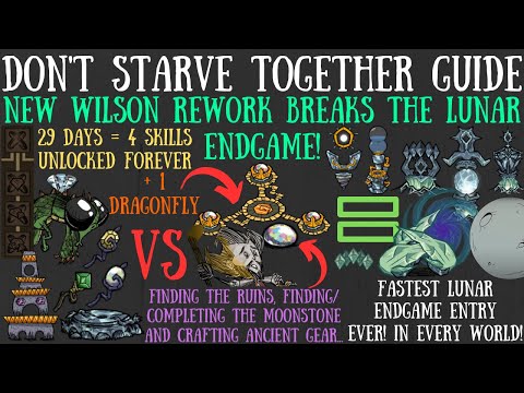 Wilson's NEW Skills Break The Lunar Endgame - OP Alchemy Tree!? - Don't Starve Together Guide