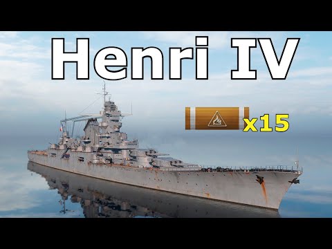 World of WarShips Henri IV - 2 Kills 322K Damage