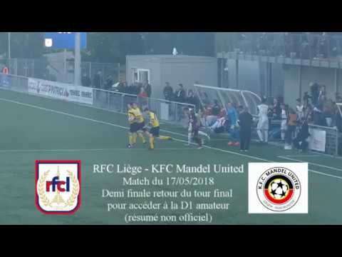 RFC Liège - KFC Mandel United (résumé non officiel)