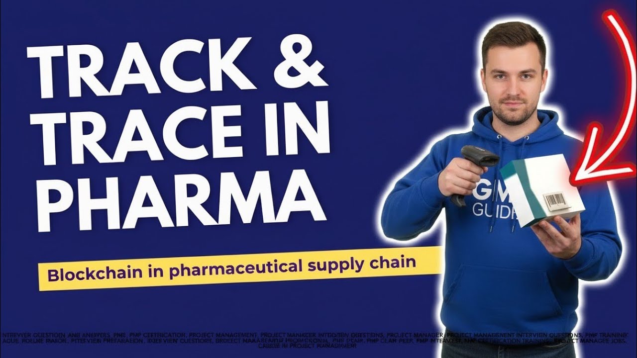 Track & trace in pharma 💊 Blockchain in pharmaceutical supply chain | serialization pharma packaging