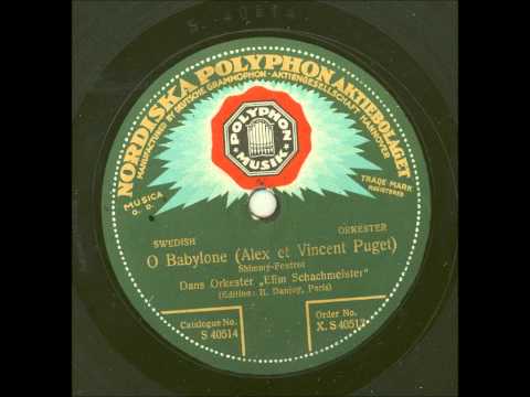 Dansorkester Efim Schachmeister - O Babylone