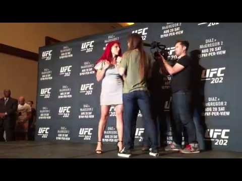 Randa Markos vs Cortney Casey "Strawweight Size Up"