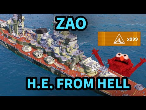 Zao First Look! in World of Warships Legends