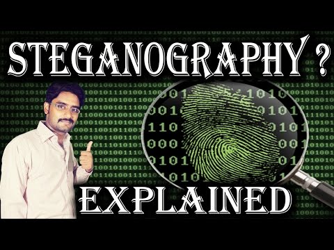 Secret Messages Sending in Image & Audio & Video Files | Steganography Detail Explained