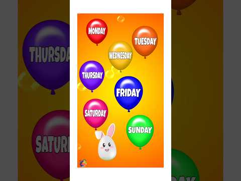 Montag Dienstag Mittwoch Lied #staylittlechannel #learning