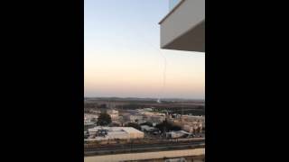 preview picture of video 'Iron Dome interception over Israel'