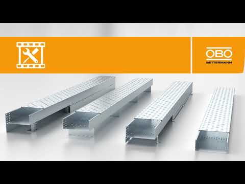 Mounting of BKRS Walkable Cable Tray System  – OBO Bettermann