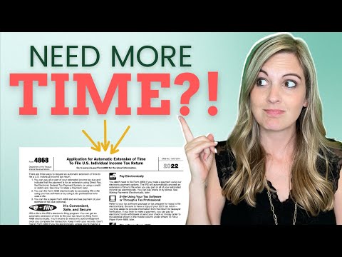 How to file a free tax extension (1040)