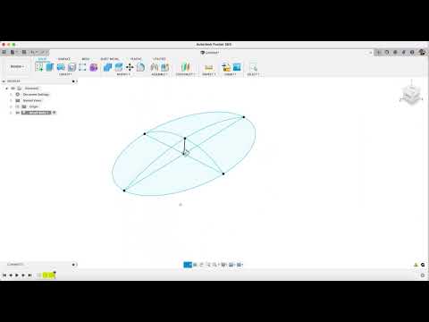 Fusion 360 - 3D drawings and surfaces - Hairbrush Model Part 1.