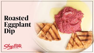 ShopRite Grilled Beet Baba Ghanoush | Easy Vegan Recipe