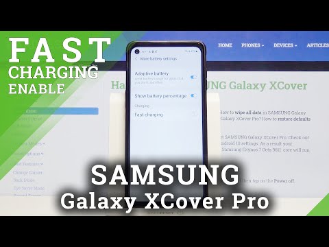How to Disable Fast Charging Option in Samsung Galaxy XCover Pro – Battery Settings