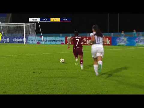 GOAL @MiSeleccionMX, Belen CRUZ No. 17, min 74 | #CU20W