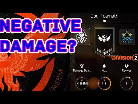 Division 2: Why Do We Get Negative Damage?