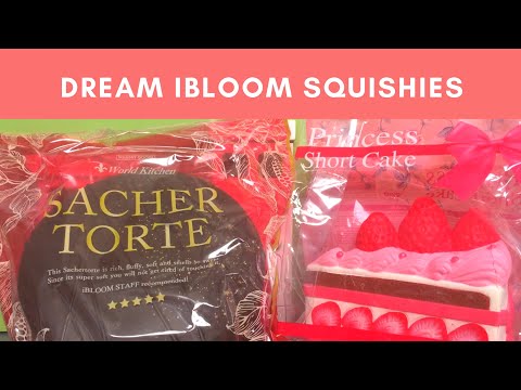 Deliteful Boutique Squishy Package with iBloom Sacher Torte and Princess Shortcake | Toy Tiny Video