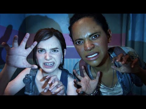 The Last of Us - Ellie and Riley Story (all scenes)