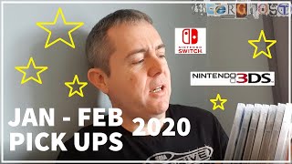 Jan - Feb 2020 - PICK UPS (Nintendo Switch & 3DS)