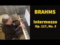 BRAHMS: Intermezzo in C# Minor (Op. 117, No. 3) | Cory Hall, pianist