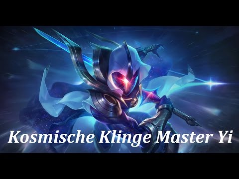 [4K] Kosmische Klinge Meister Yi / Cosmic Blade Master Yi - Skin Spotlight