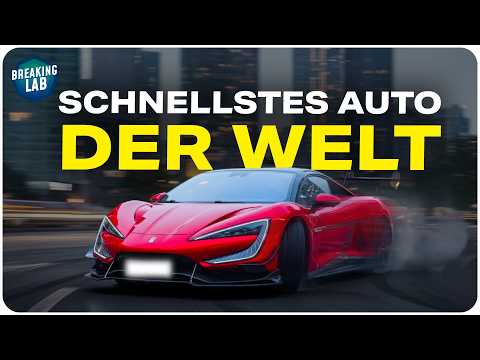 Video Thumbnail: 496 km/h: Das neue SCHNELLSTE Serienauto der Welt kommt aus China