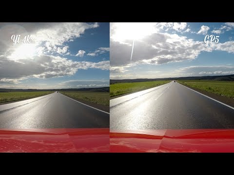 GoPro Hero 5 Black vs Yi 4K+ Next Level Actioncams // Video Test // in 4K