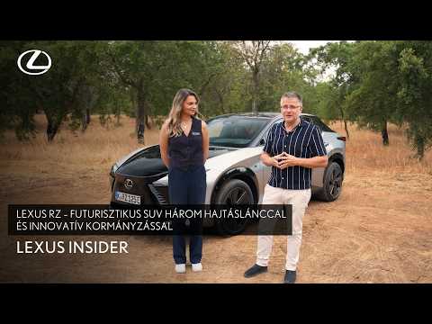 Lexus RZ – futurisztikus SUV három hajtáslánccal és innovatív kormányzással | Lexus Insider