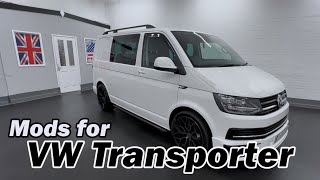 VW TRANSPORTER MODS FOR YOUR VAN. INTERIOR AND EXTERIOR  VW TRANSPORTER MODIFICA