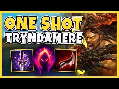 *NEW META* #1 TRYNDAMERE GOES FULL AD ASSASSIN BUILD (INSTANT ONE SHOTS) - League of Legends