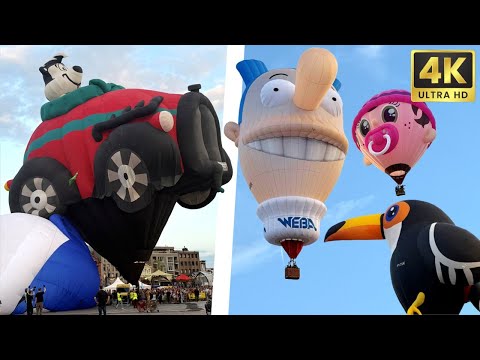 MJ Ballooning | Sunday PM Launch | Sint-Niklaas Peace Festivities 2025 (4K UHD)