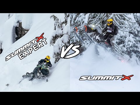Ski-Doo Summit X vs Expert: The Ultimate Kuster Breakdown