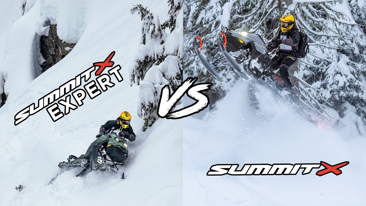 Ski-Doo Summit X vs Expert: The Ultimate Kuster Breakdown