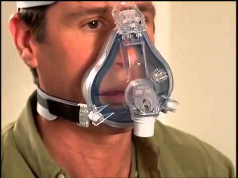  Philips Respironics Comfort Gel Full Face CPAP Mask - Fitting and Adjusting -