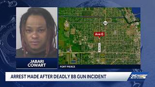 Man charged with manslaughter after BB gun shooting in Fort Pierce