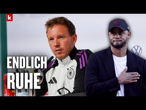 Video Thumbnail: "Er hätte genug zu tun" So reagiert Nagelsmann auf Kompany und den FC Bayern