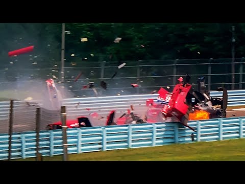 1993 IMSA GTP Championship @Watkins Glen | Steve Millen Terrible Crash (HD)