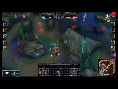 GE Tigers vs IM Game 1 - LCK Spring 2015 full HD