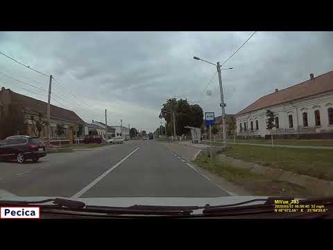 Driving through Pecica (May 17, 2020)