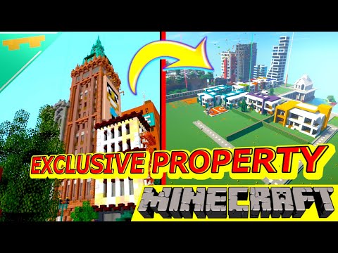 Join Aqua town from Hermitcraft season 7 but MODERN | Minecraft GoodTimesWithScar