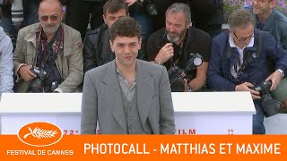 MATTHIAS ET MAXIME  Photocall  Cannes 2  EV