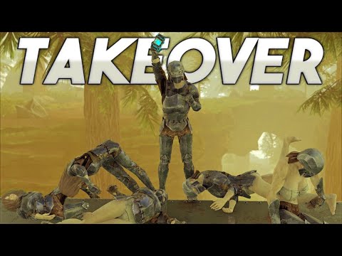 Taking Over The Server As A SOLO Player - ARK