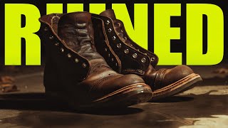 RUINED? How To Fix Over Conditioned Leather Boots