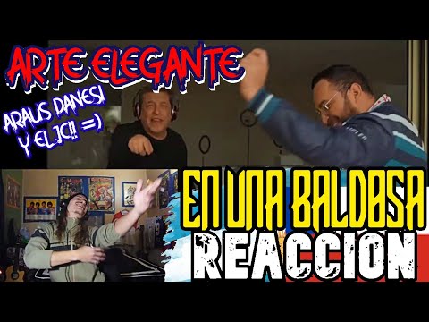ARGENTINO REACCIONA A "En una baldosa - Arte Elegante (Prod. Araus Danesi) (Video Oficial)"