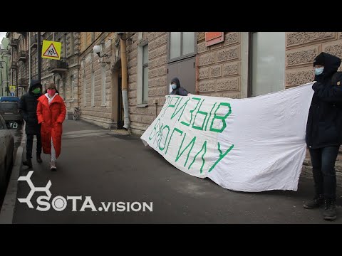ПРОТИВ ВЕСЕННЕГО ПРИЗЫВА! Акция в Санкт Петербурге
