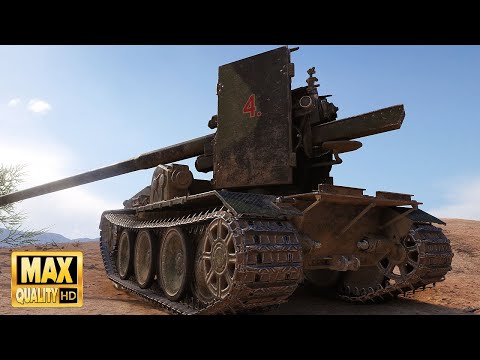 Aggressive "Grille 15" forced to defend - World of Tanks