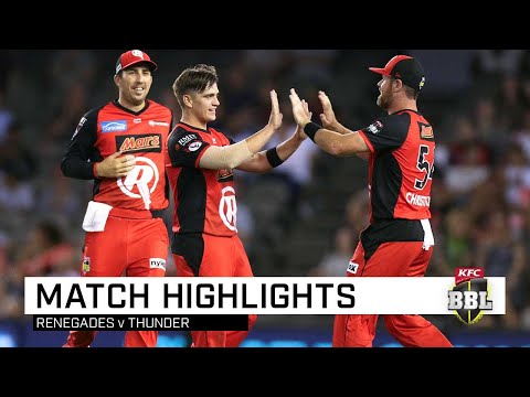 Finals-bound Renegades roll Thunder | KFC BBL|08